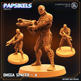 Omega Spacer Miniature | Omega Spacer A - Tabletop RPG & D&D miniature. Perfect for wargaming & collectors