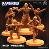 Omega Vanquisher Miniature | Full Set All Models - Tabletop RPG & D&D miniature. Perfect for wargaming & collectors