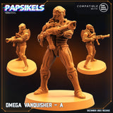 Omega Vanquisher Miniature | Vanquisher A - Tabletop RPG & D&D miniature. Perfect for wargaming & collectors