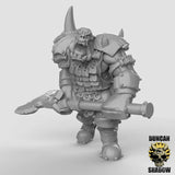 Orc Brute Miniature | B - Tabletop RPG & D&D miniature. Perfect for wargaming & collectors