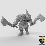 Orc Brute Miniature | C - Tabletop RPG & D&D miniature. Perfect for wargaming & collectors