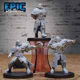 Orc Guild Wizard or Sergeant Miniature | Full Set All Models - Tabletop RPG & D&D miniature. Perfect for wargaming & collectors