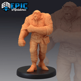 Orc Henchman Miniature | A - Tabletop RPG & D&D miniature. Perfect for wargaming & collectors