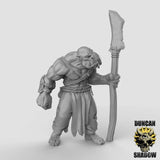 Orc spearmen Miniature | A - Tabletop RPG & D&D miniature. Perfect for wargaming & collectors