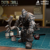 Orc Raiders Miniature | A - Tabletop RPG & D&D miniature. Perfect for wargaming & collectors