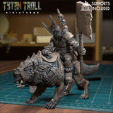 Orc Raiders Miniature set 2 | A - Tabletop RPG & D&D miniature. Perfect for wargaming & collectors