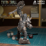 Orc Raiders Miniature set 2 | B - Tabletop RPG & D&D miniature. Perfect for wargaming & collectors