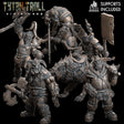 Orc Raiders Miniature set 2 | Set of 5 - Tabletop RPG & D&D miniature. Perfect for wargaming & collectors