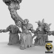 Orc Warlock Miniature | Set of 3 - Tabletop RPG & D&D miniature. Perfect for wargaming & collectors