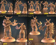 Orc Warrior Miniature | Set of 6 - Tabletop RPG & D&D miniature. Perfect for wargaming & collectors