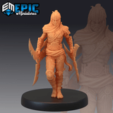 Orient Assassin Miniature | A - Tabletop RPG & D&D miniature. Perfect for wargaming & collectors