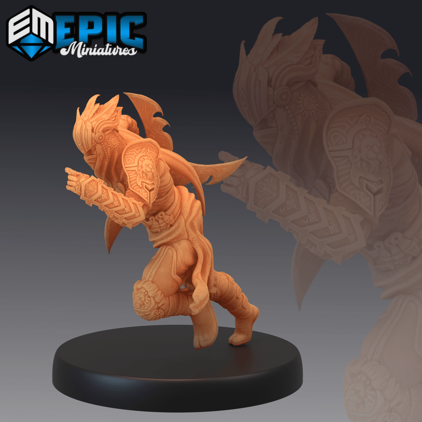 Orient Assassin Miniature - B - 28mm