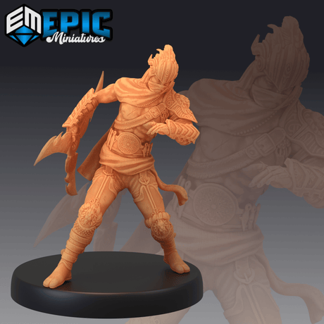 Orient Assassin Miniature | C - Tabletop RPG & D&D miniature. Perfect for wargaming & collectors