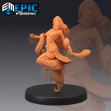 Orient Princess Miniature | A - Tabletop RPG & D&D miniature. Perfect for wargaming & collectors