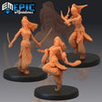 Orient Princess Miniature | Set of 3 - Tabletop RPG & D&D miniature. Perfect for wargaming & collectors
