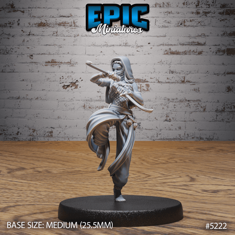 Oriental Army Miniature | B - Tabletop RPG & D&D miniature. Perfect for wargaming & collectors