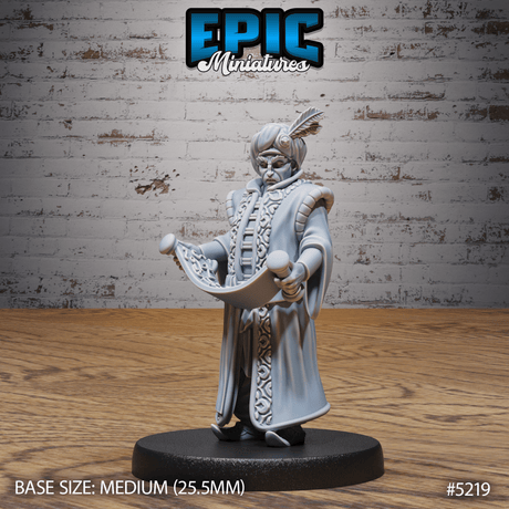 Oriental Army Miniature | C - Tabletop RPG & D&D miniature. Perfect for wargaming & collectors