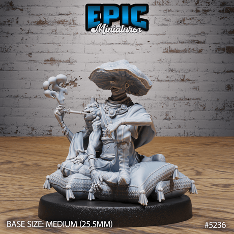 Oriental Fungi Merchant Miniature | C - Tabletop RPG & D&D miniature. Perfect for wargaming & collectors