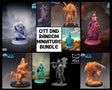 Ott Random 8pc Miniature | 32mm Scale set - Tabletop RPG & D&D miniature. Perfect for wargaming & collectors