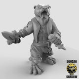 Otter Folk Miniature rogues | C - Tabletop RPG & D&D miniature. Perfect for wargaming & collectors