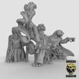 OtterFolk Wizard Miniature | Set of 3 - Tabletop RPG & D&D miniature. Perfect for wargaming & collectors