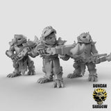 Owl Folk CrossBow Miniature | Set of 3 - Tabletop RPG & D&D miniature. Perfect for wargaming & collectors