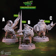 Owl Folk Fighter Miniature | A - Tabletop RPG & D&D miniature. Perfect for wargaming & collectors