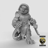 Owl Folk Miniature | Middle - Tabletop RPG & D&D miniature. Perfect for wargaming & collectors