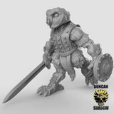 Owl Folk Warrior Miniature ranger | B - Tabletop RPG & D&D miniature. Perfect for wargaming & collectors