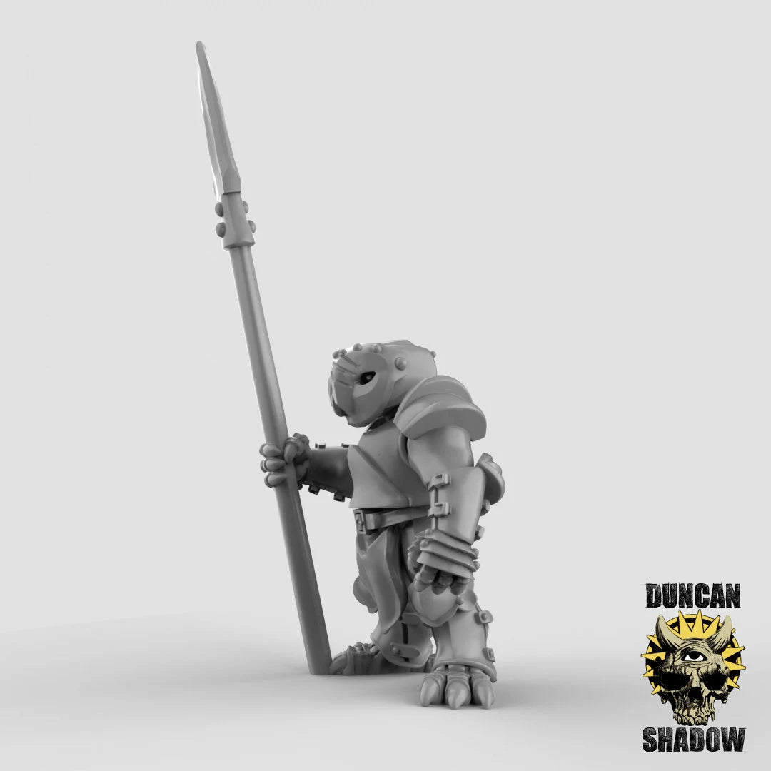 Owl Knight Miniature - A - 28mm