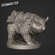 Owlbear Mount Miniature | A - Tabletop RPG & D&D miniature. Perfect for wargaming & collectors