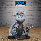Pain Cleric leader Miniature | A - Tabletop RPG & D&D miniature. Perfect for wargaming & collectors