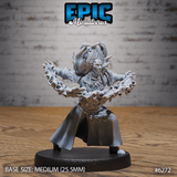 Pain Cleric Miniature | B - Tabletop RPG & D&D miniature. Perfect for wargaming & collectors