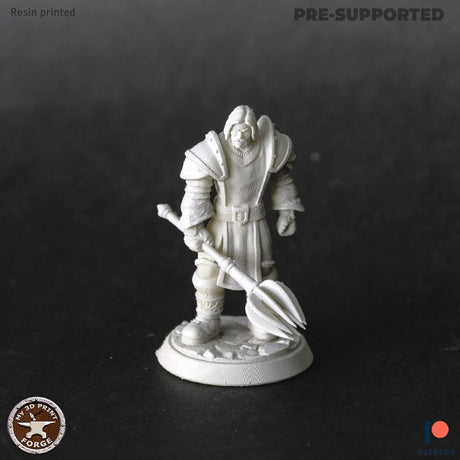 Paladin Miniature | 17. Paladin command - Tabletop RPG & D&D miniature. Perfect for wargaming & collectors