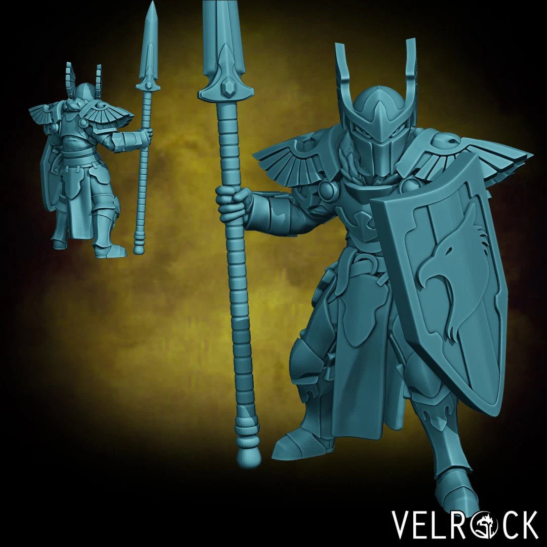 Paladins Miniature | D - Tabletop RPG & D&D miniature. Perfect for wargaming & collectors