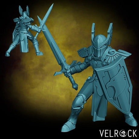 Paladins Miniature | B - Tabletop RPG & D&D miniature. Perfect for wargaming & collectors