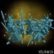 Paladins Miniature | Set of 6 - Tabletop RPG & D&D miniature. Perfect for wargaming & collectors