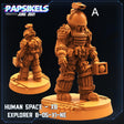 Papsikels Alien Artifact Explorers Miniature | Explorer A - Tabletop RPG & D&D miniature. Perfect for wargaming & collectors