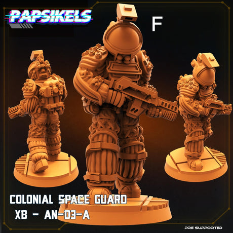 Papsikels Alien Artifact Explorers Miniature | Explorer F - Tabletop RPG & D&D miniature. Perfect for wargaming & collectors