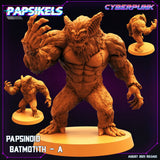 Papsinoid Batmotith Miniature | Batmotith A - Tabletop RPG & D&D miniature. Perfect for wargaming & collectors