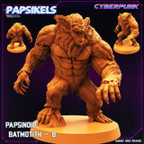 Papsinoid Batmotith Miniature | Batmotith B - Tabletop RPG & D&D miniature. Perfect for wargaming & collectors