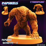 Papsinoid Batmotith Miniature | Batmotith C - Tabletop RPG & D&D miniature. Perfect for wargaming & collectors