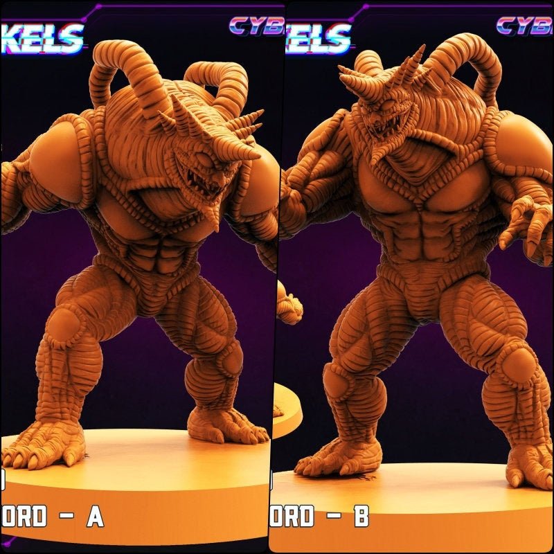 Papsinoid Chameleord Miniature - Set of 2 - 32mm