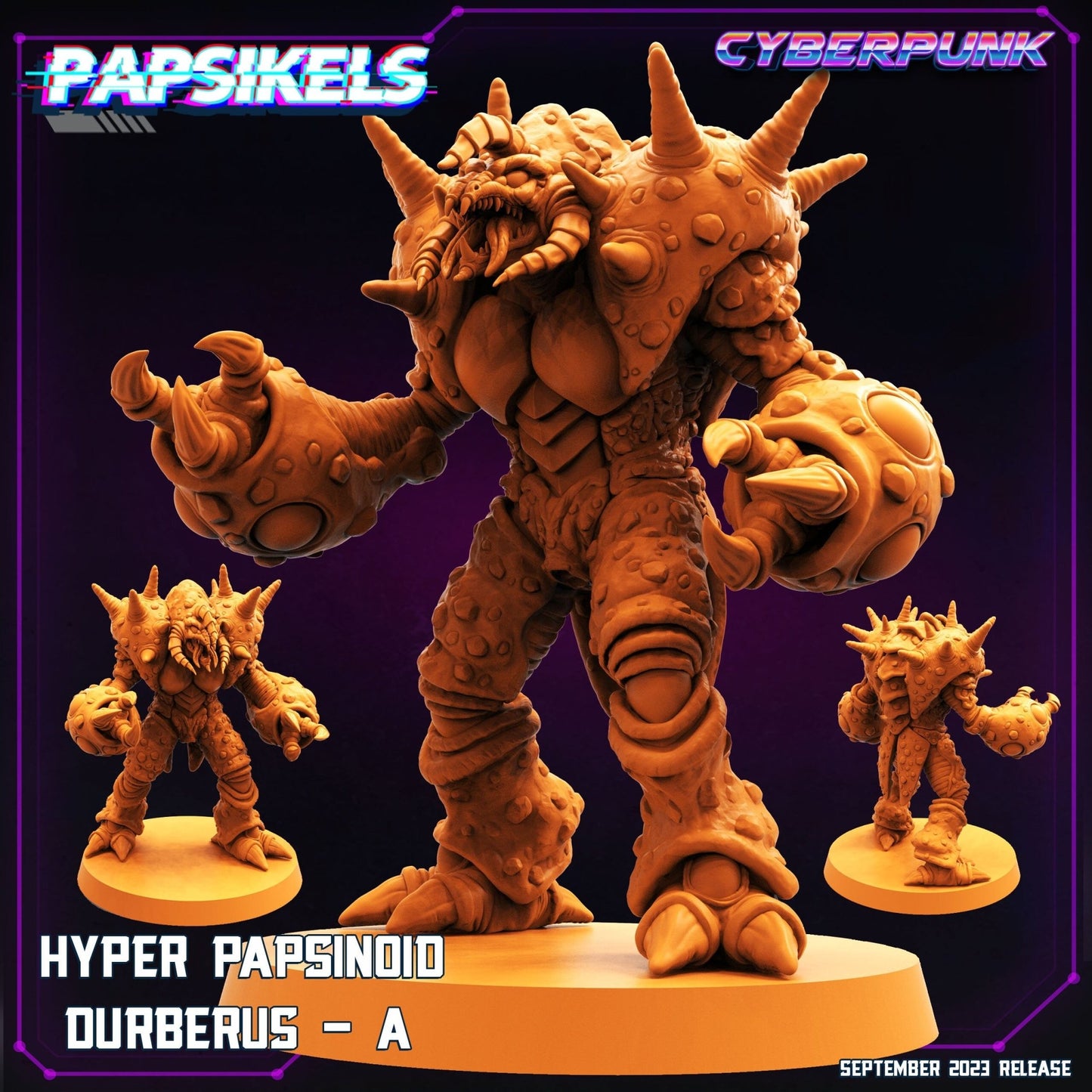 Papsinoid Durberus Miniature - Durberus A - 32mm