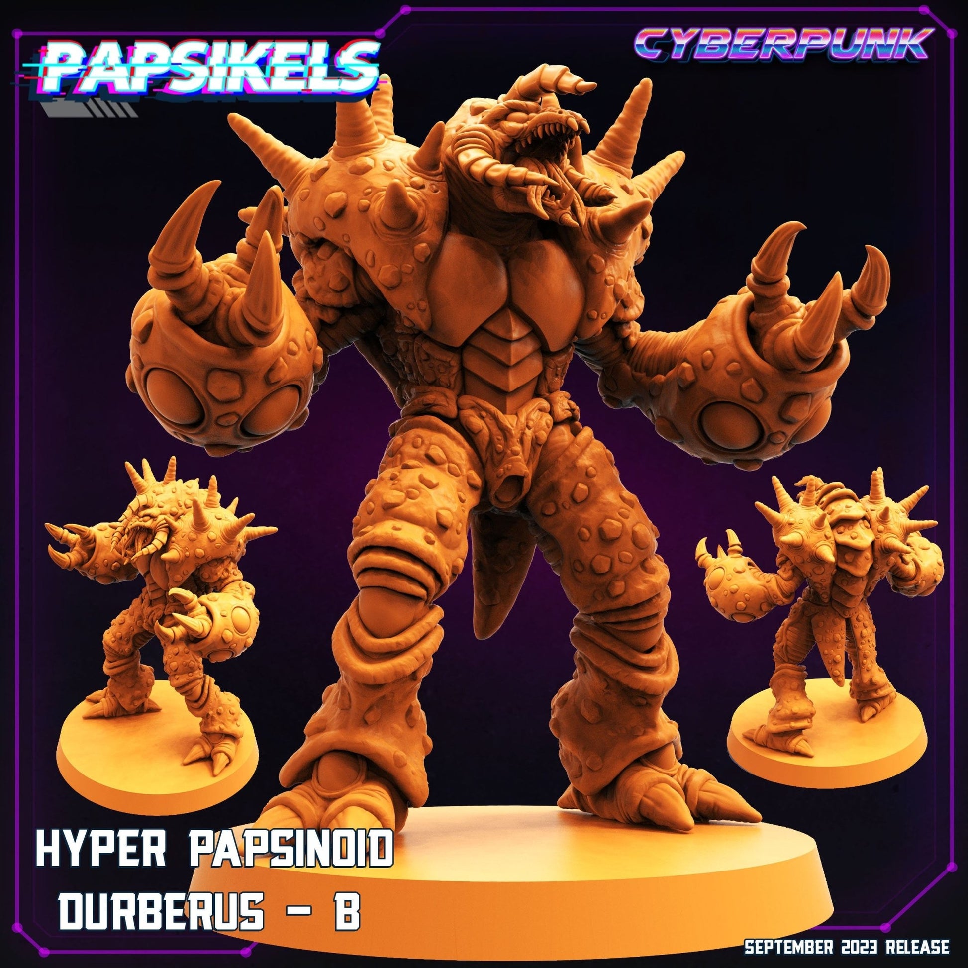 Papsinoid Durberus Miniature - Durberus B - 32mm