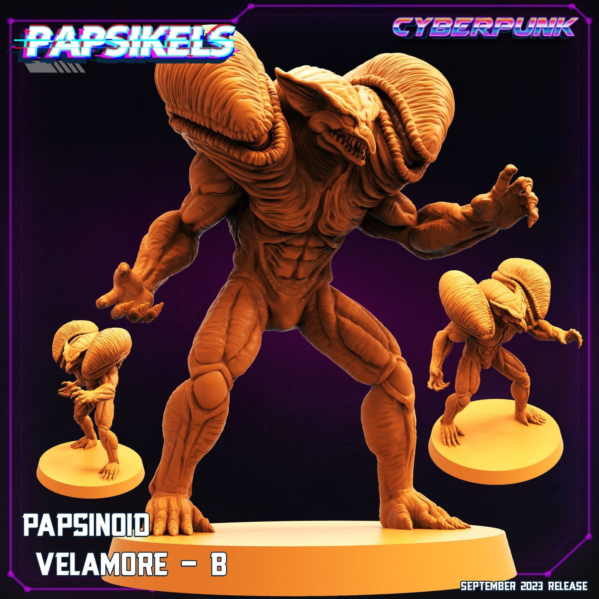 Papsinoid Velamore Miniature - Velamore B - 32mm