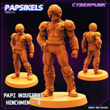 Papz Industries Henchmen Miniature | Henchman B - Tabletop RPG & D&D miniature. Perfect for wargaming & collectors