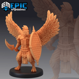 Parrot Folk Miniature | A - Tabletop RPG & D&D miniature. Perfect for wargaming & collectors