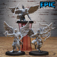 Parrot folk Miniature | Set of 3 - Tabletop RPG & D&D miniature. Perfect for wargaming & collectors