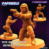 PCPD District Police Officer Miniature | Officer 2 - Tabletop RPG & D&D miniature. Perfect for wargaming & collectors